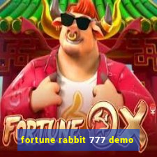 fortune rabbit 777 demo